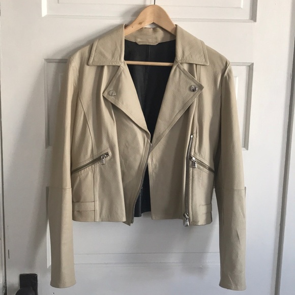 MaxMara Jackets & Blazers - SportMax leather Moto jacket